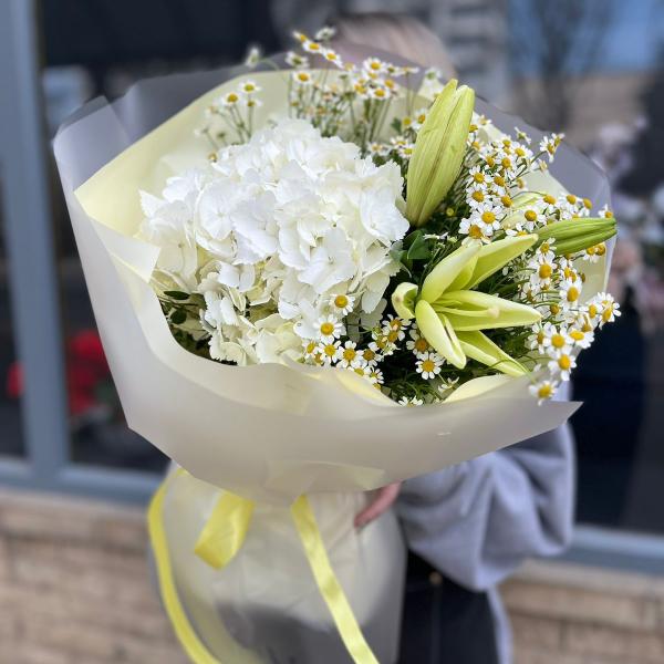 Сборный букет "Белый Флокс" Сборный букет "Белый Флокс"