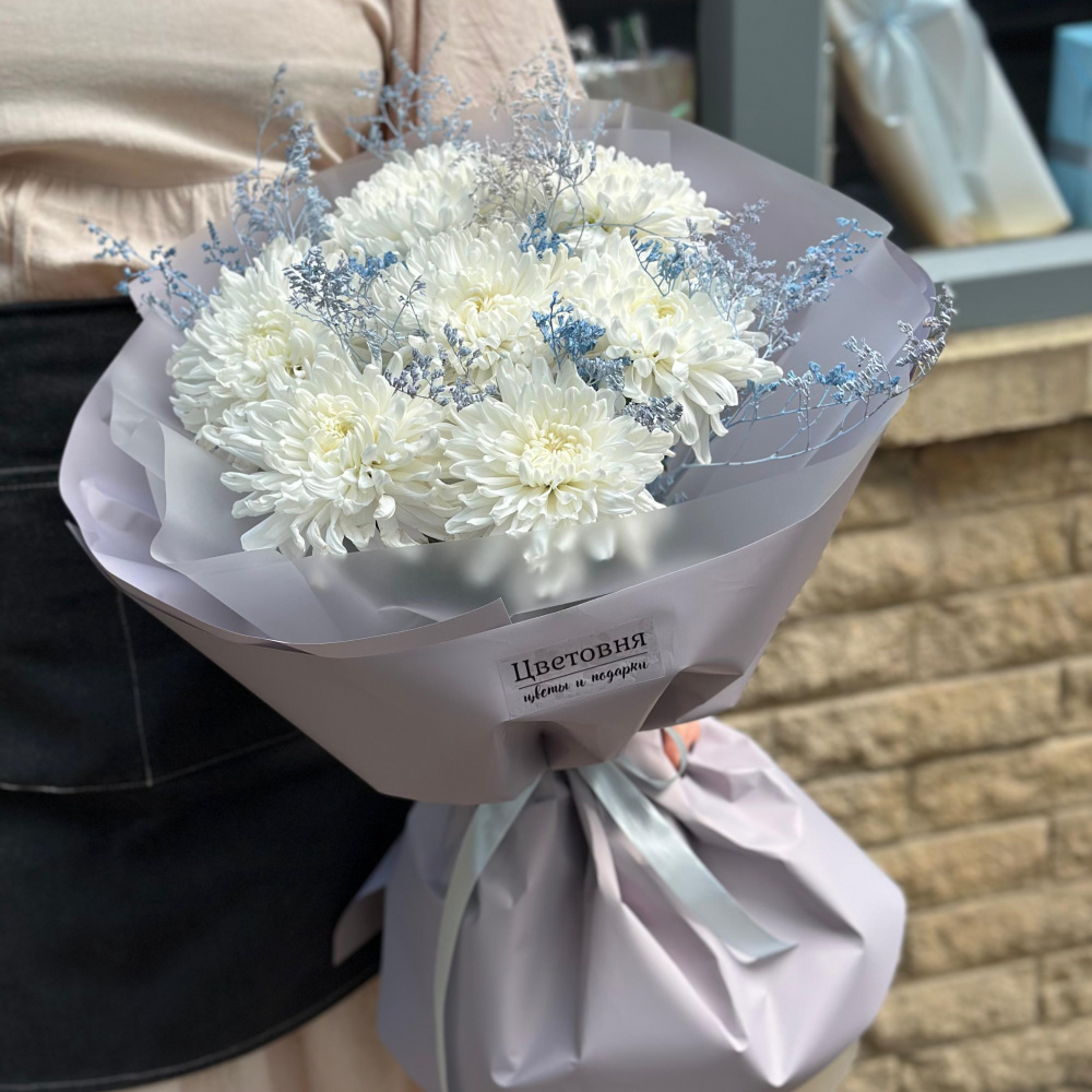 Букет из хризантемы "Эвелин"