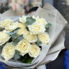 Букет из роз "Белый вальс"